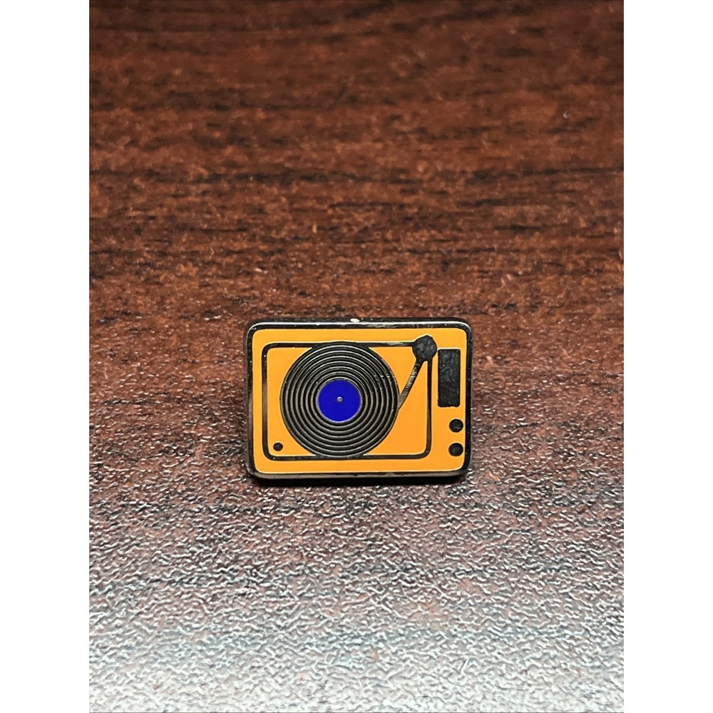 Record Vinyl Player Music Lapel Hat Pin